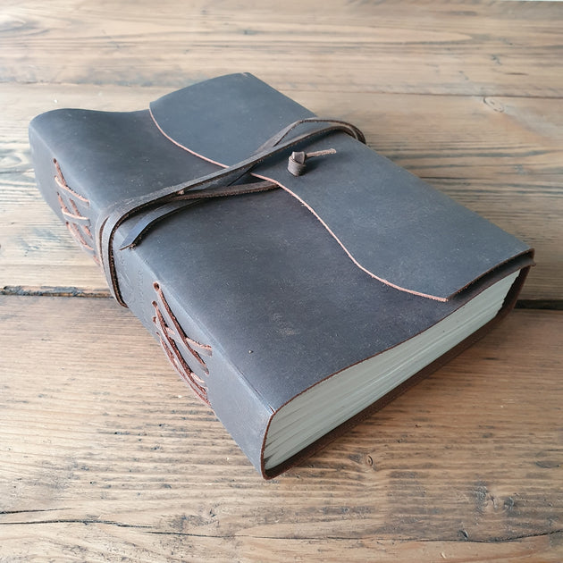 Number-one Vintage Leather Journal Antique Handmade Leather Bound